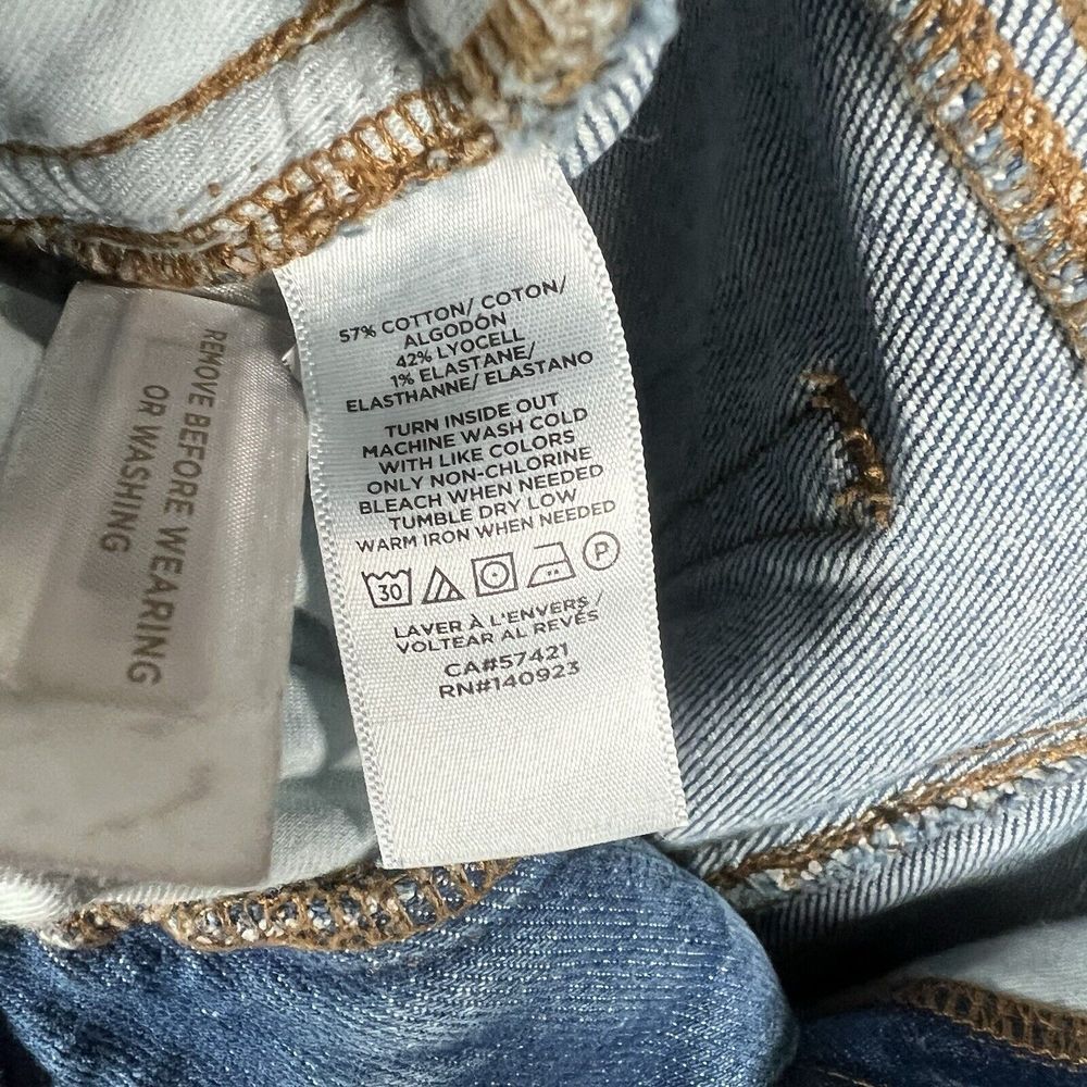 LOFT High Rise Blue Jeans - Picture 7 of 11